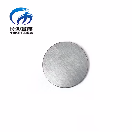 Xinkang Supply Tellurium Sputtering Target 99.9% Te Tellurium Disc for PVD Process